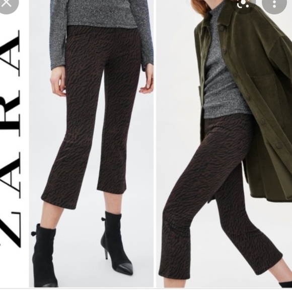 Zara flare pants  bnwot size S - Picture 1 of 7